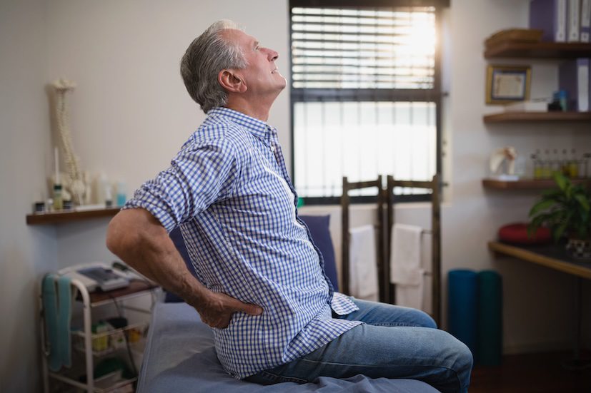 what is pain management, older man with back pain
